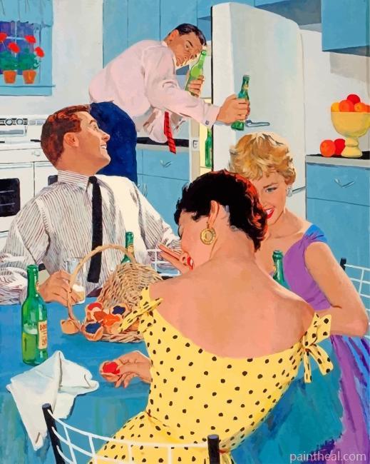 Double Date Painting By Numbers Kits