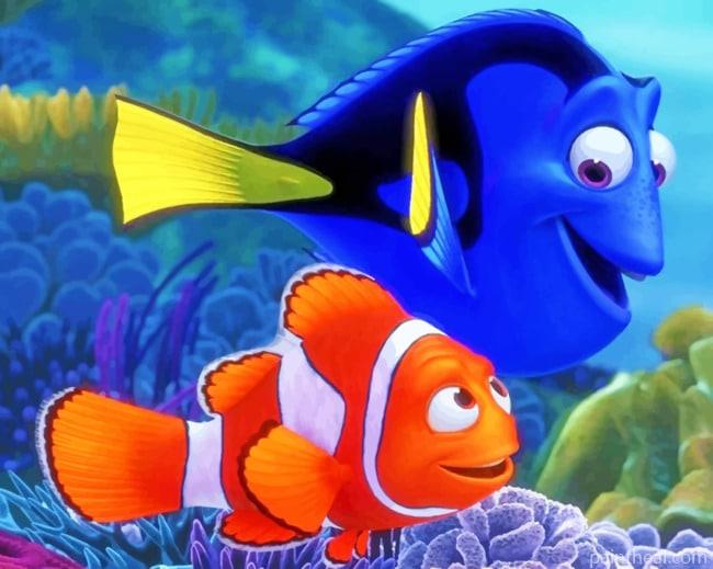 Finding Nemo Fish Painting By Numbers Kits