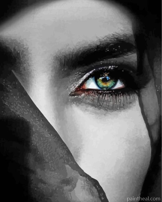 Arab Woman Painting By Numbers Kits