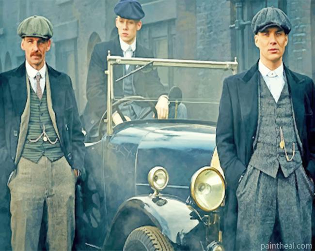 Peaky Blinders Family Painting By Numbers Kits