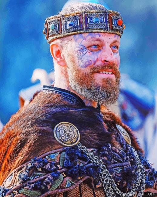 King Of Al Norway Vikings Painting By Numbers Kits