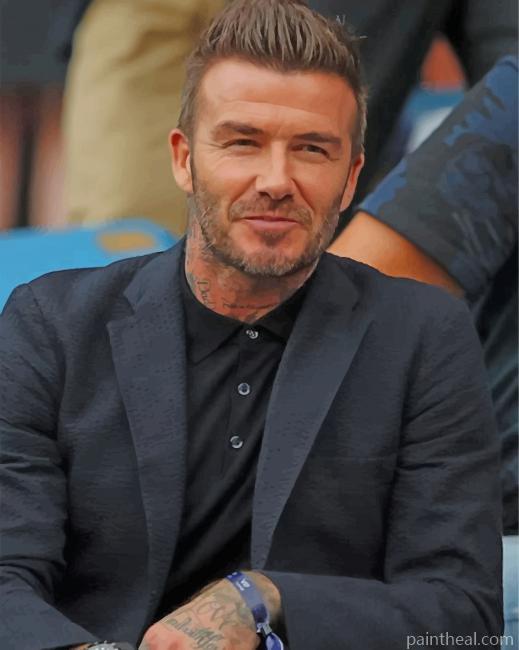 David Robert Joseph Beckham Painting By Numbers Kits
