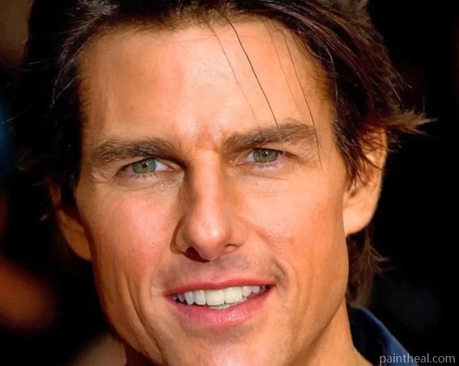 Actor Tom Cruise Painting By Numbers Kits