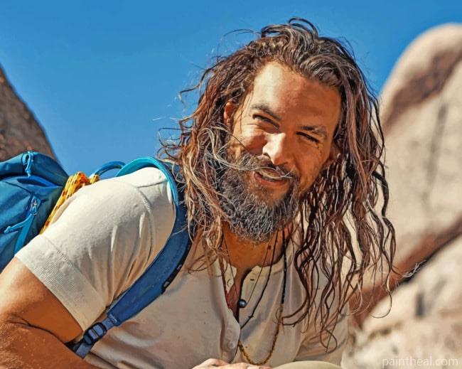 Actor Jason Mamoa Painting By Numbers Kits