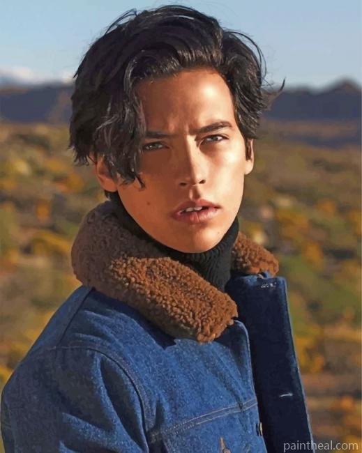 Cole Sprouse Photo Shoot Painting By Numbers Kits