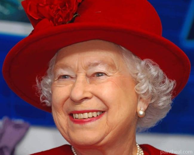 Britain Queen Elizabeth 2 Painting By Numbers Kits