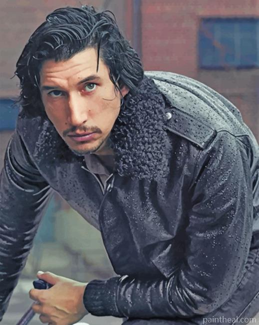 Adam Driver Painting By Numbers Kits