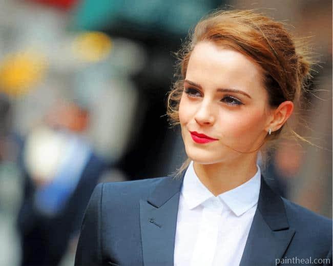 Emma Watson Movie Star Painting By Numbers Kits