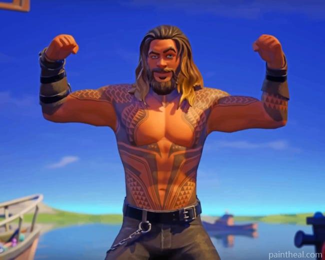 Jason Mamoa Graphic Painting By Numbers Kits