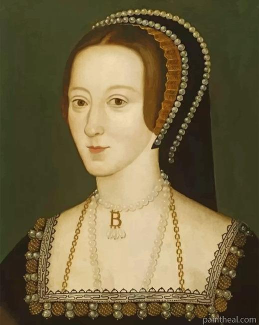Anne Boleyn Painting By Numbers Kits