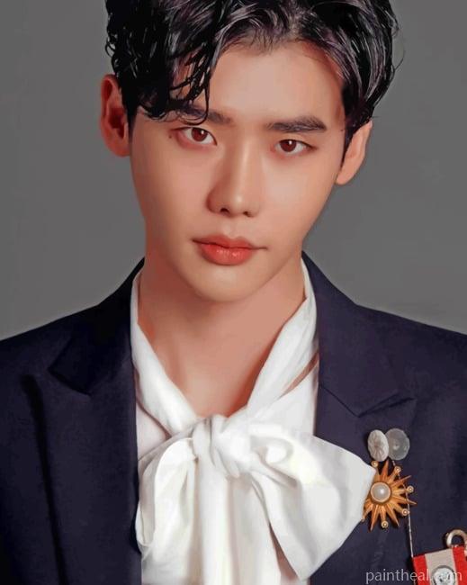 Handsome Lee Jong Suk Painting By Numbers Kits