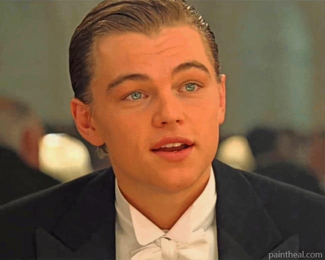 American Actor Leonardo DiCaprio Painting By Numbers Kits