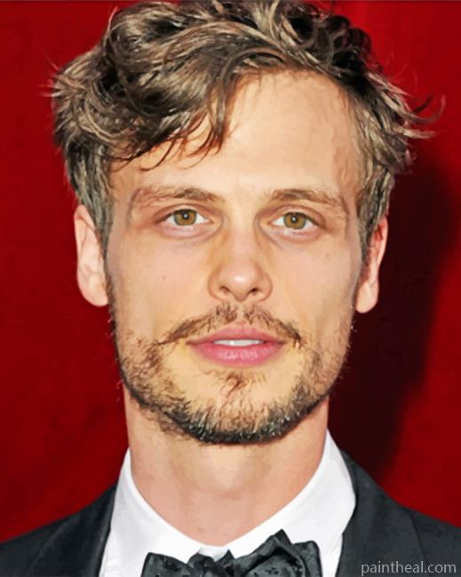 Matthew Gray Gubler Painting By Numbers Kits