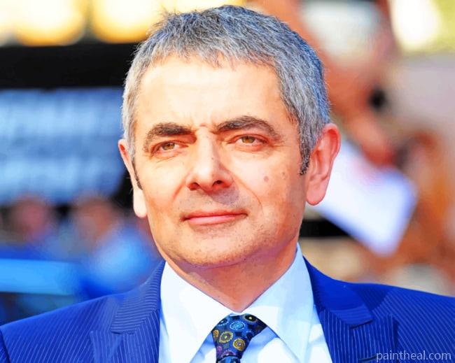 Actor Rowan Atkinson Painting By Numbers Kits