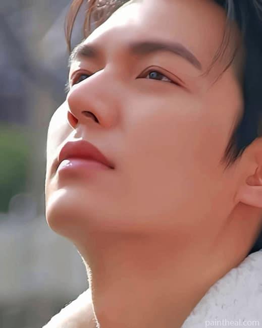 Lee Min Ho Face Painting By Numbers Kits