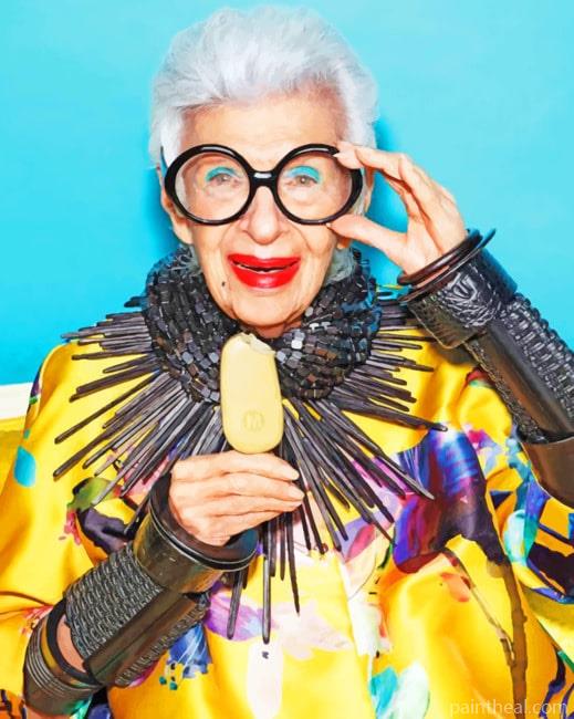 Iris Apfel Magnum Painting By Numbers Kits
