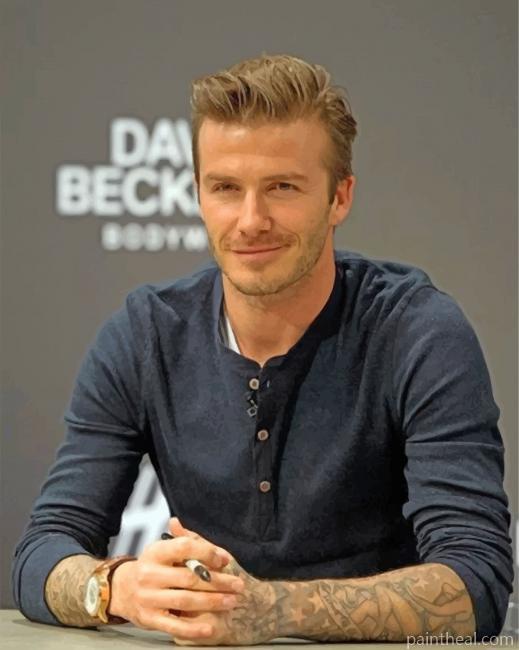 David Beckham Painting By Numbers Kits