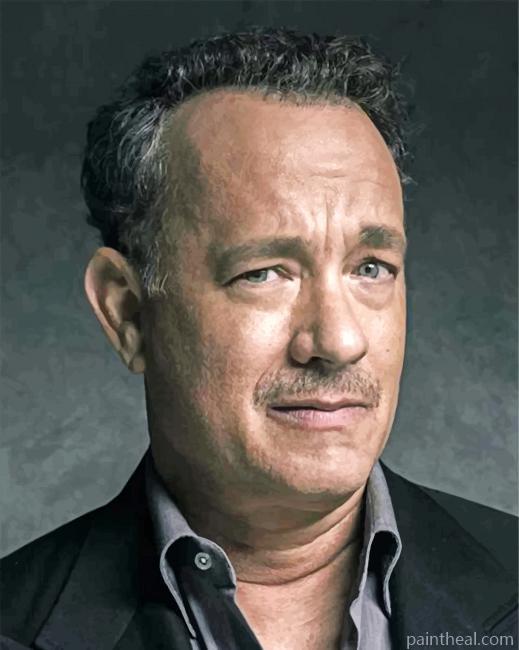 Classy Tom Hanks Painting By Numbers Kits
