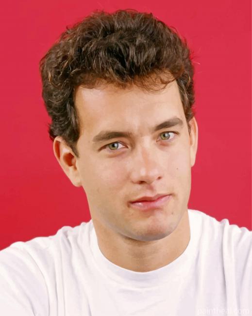 Young Tom Hanks Painting By Numbers Kits