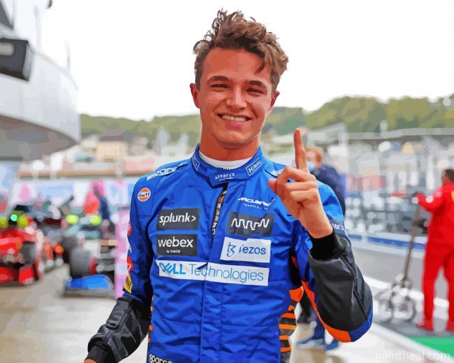 Lando Norris Painting By Numbers Kits