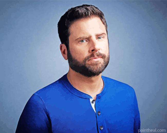 The Actor James Roday Diamond Painting Painting By Numbers Kits