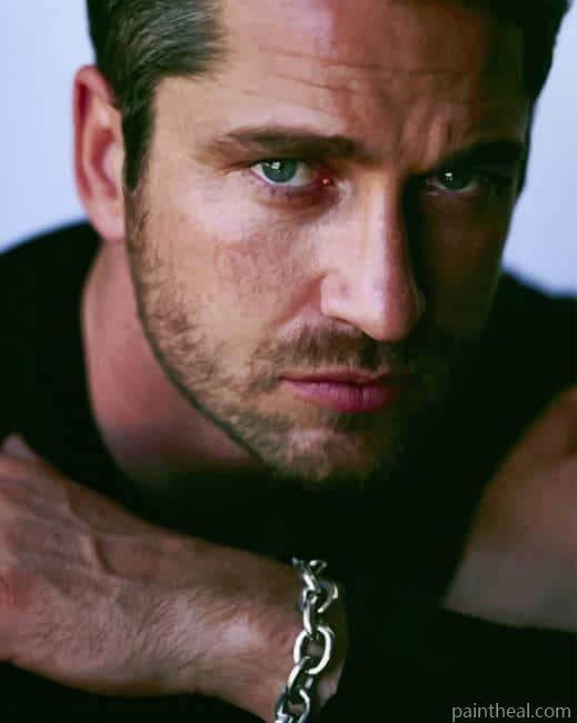 Gerard Butler Painting By Numbers Kits