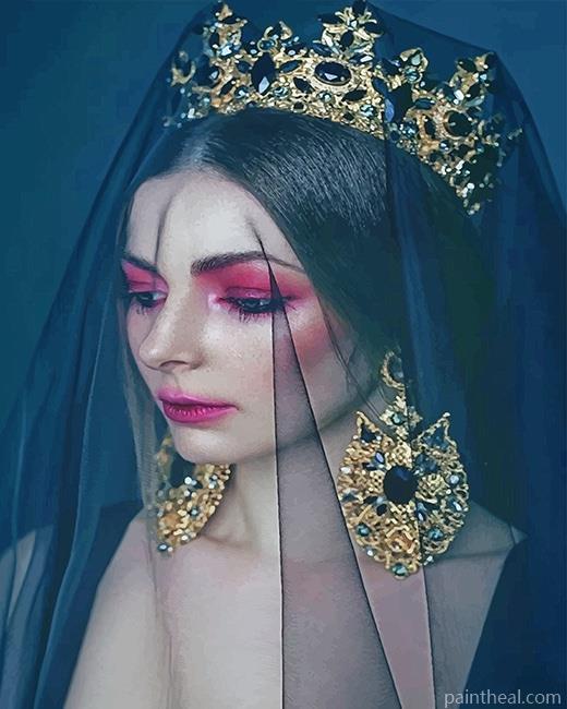 Gothic Princess Painting By Numbers Kits
