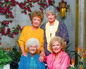 The Golden Girls Actors Painting By Numbers Kits