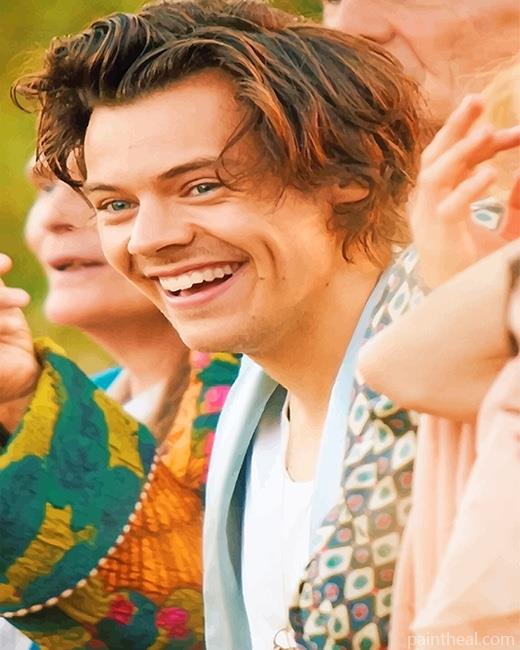 Cute Harry Styles Painting By Numbers Kits
