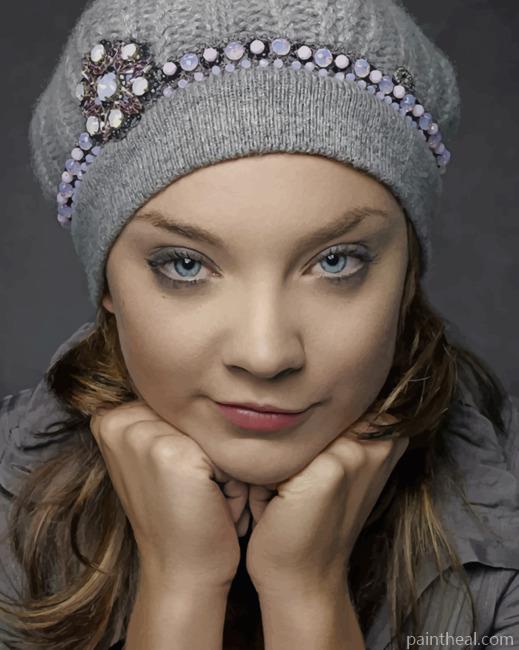 Actress Natalie Dormer Painting By Numbers Kits