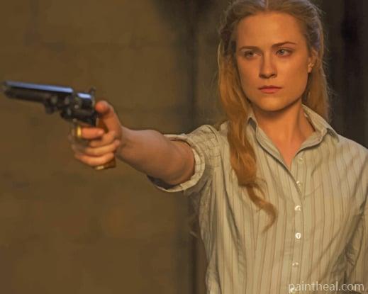 Dolores Abernathy In Westworld Painting By Numbers Kits