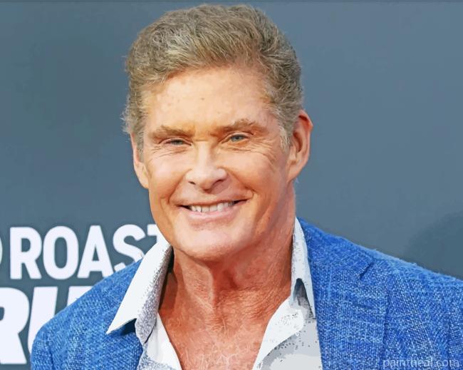 The Actor David Hasselhoff Painting By Numbers Kits