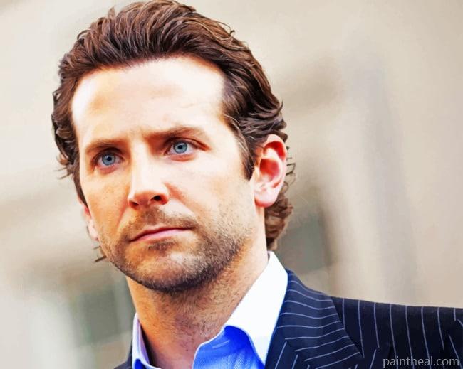 Actor Bradley Cooper Painting By Numbers Kits