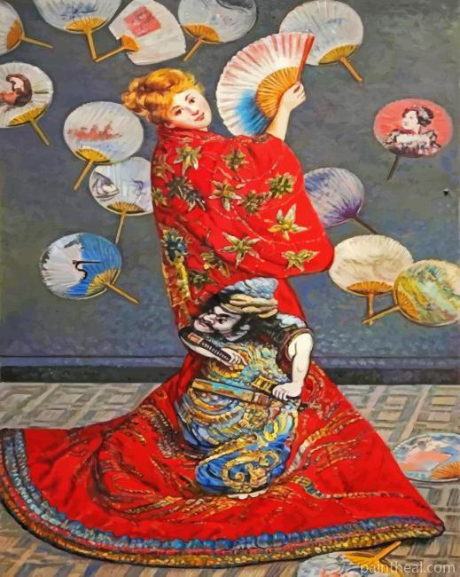 La Japonaise Painting By Numbers Kits