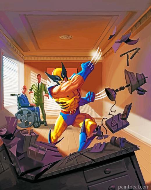 Mad Wolverine Painting By Numbers Kits