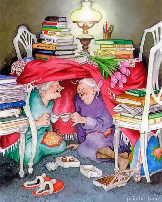 True Friendship Never Die Painting By Numbers Kits