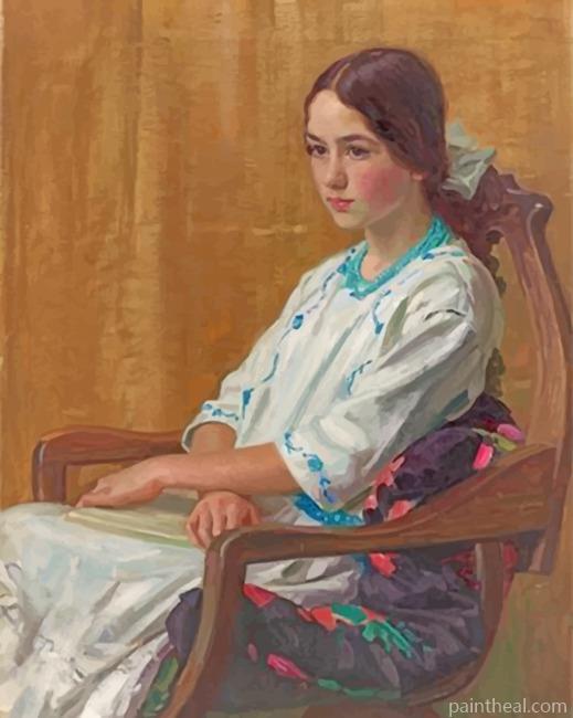 Lonely Girl Sorolla Painting By Numbers Kits