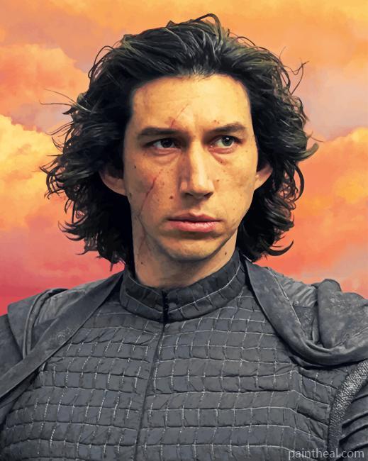 Aesthetic Kylo Ren Painting By Numbers Kits