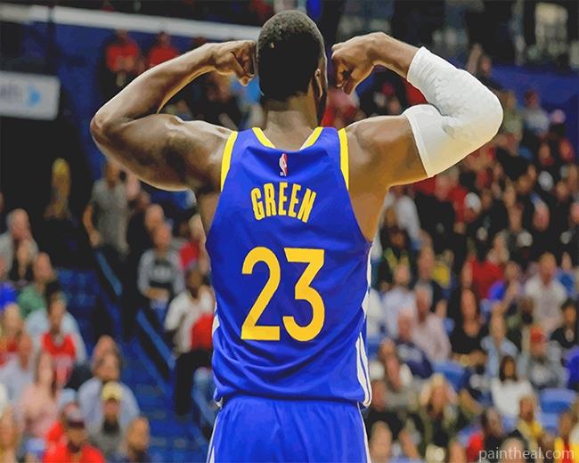 Draymond Green Basketball Player Painting By Numbers Kits