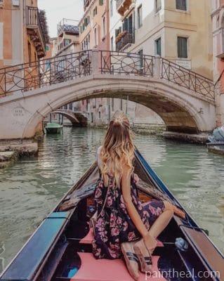 Girl In Venice Italy – 5D Diamond Painting Painting By Numbers Kits