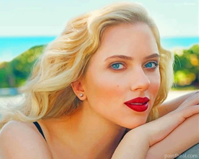 Scarlett Johansson Painting By Numbers Kits