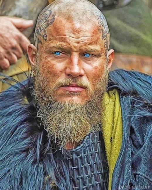 King Ragnar Lothbrok Painting By Numbers Kits