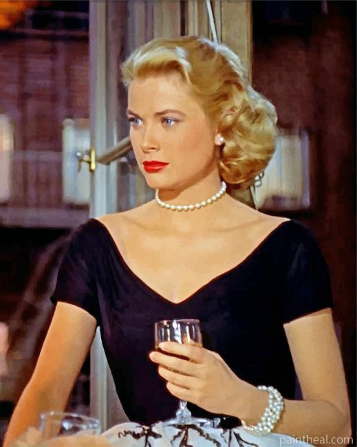 The Gorgeous Grace Kelly Painting By Numbers Kits