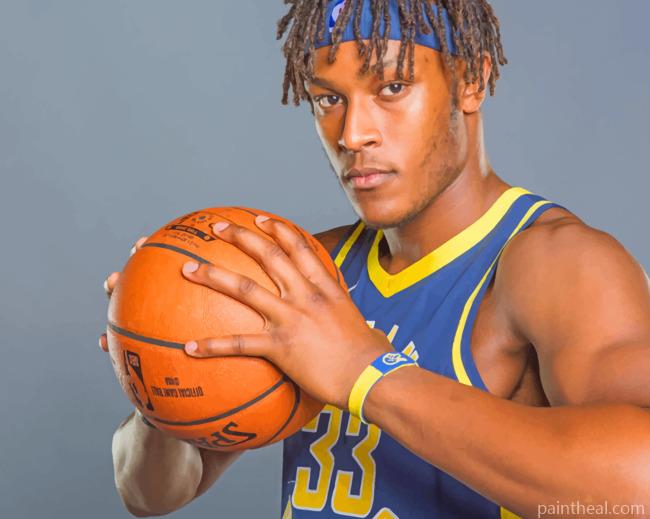 Myles Turner Nba Star Painting By Numbers Kits