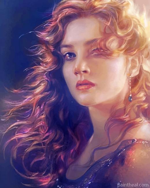 Rose Titanic Painting By Numbers Kits
