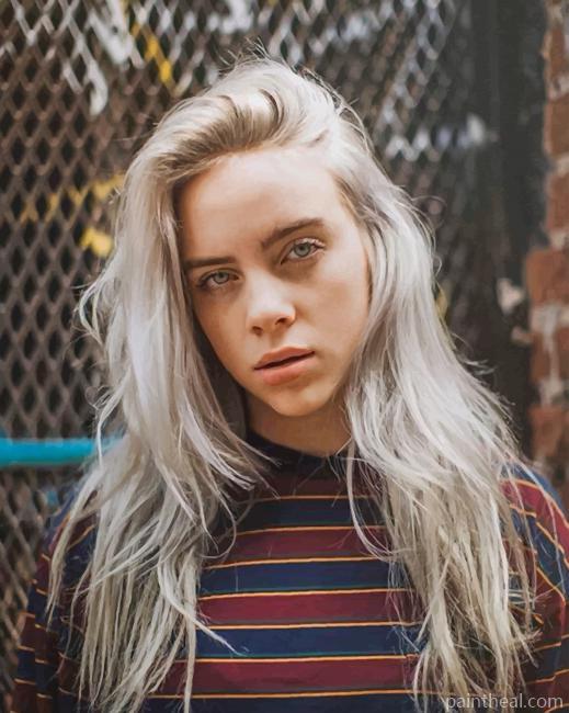 Gorgeous Billie Eilish Painting By Numbers Kits