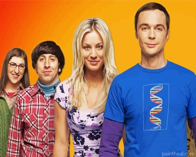 Big Bang Theory Painting By Numbers Kits