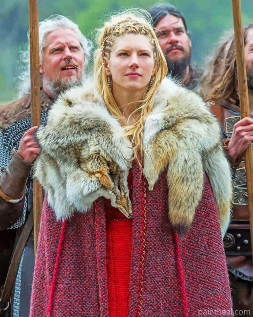 Viking Lagertha Painting By Numbers Kits