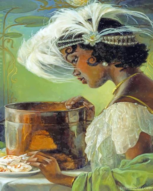 Classy Black Woman Painting By Numbers Kits