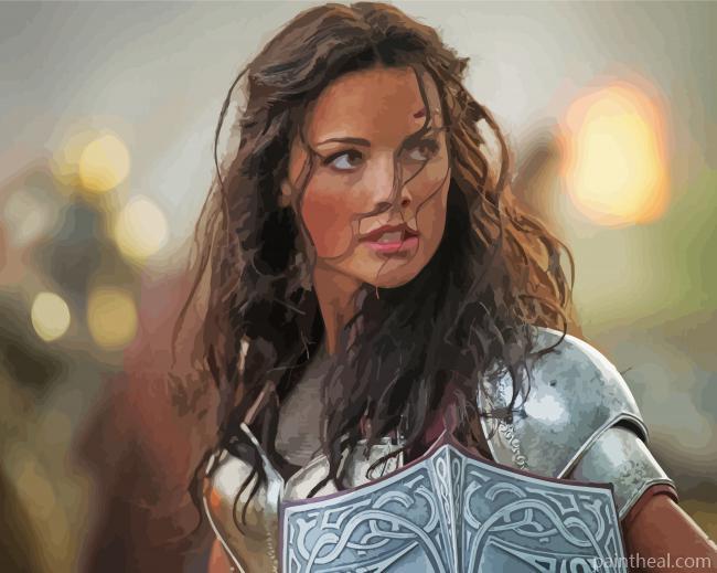 Gorgeous Viking Woman Painting By Numbers Kits
